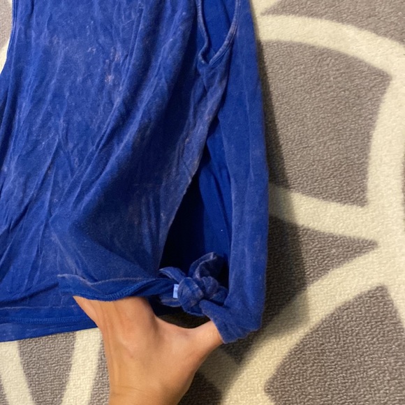 Tie Side tie-dye effect tank top - Picture 2 of 2